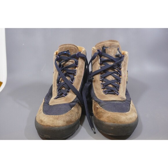 Vintage Vasque Skywalk Hiking Boots Mens 8.5 M Brown Navy Blue Gore-Tex 7534 main image 8
